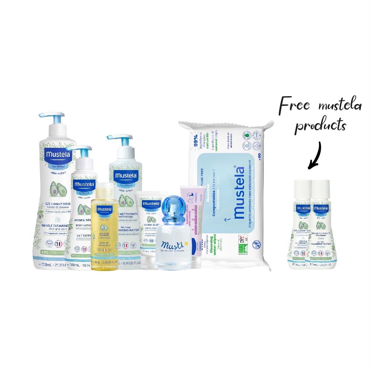 Mustela NewBorn Baby Set