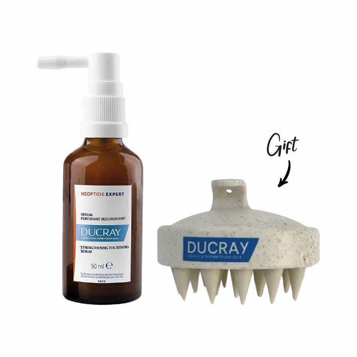 DUCRAY NEOPTIDE EXPERT 2X50ML+ FREE Scalp Massager