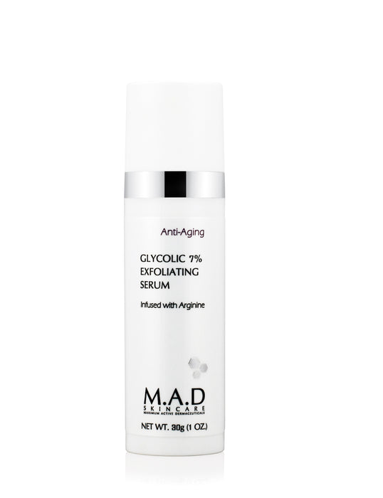 M.A.D GLYCOLIC 7% EXFOLIATING SERUM 30ML