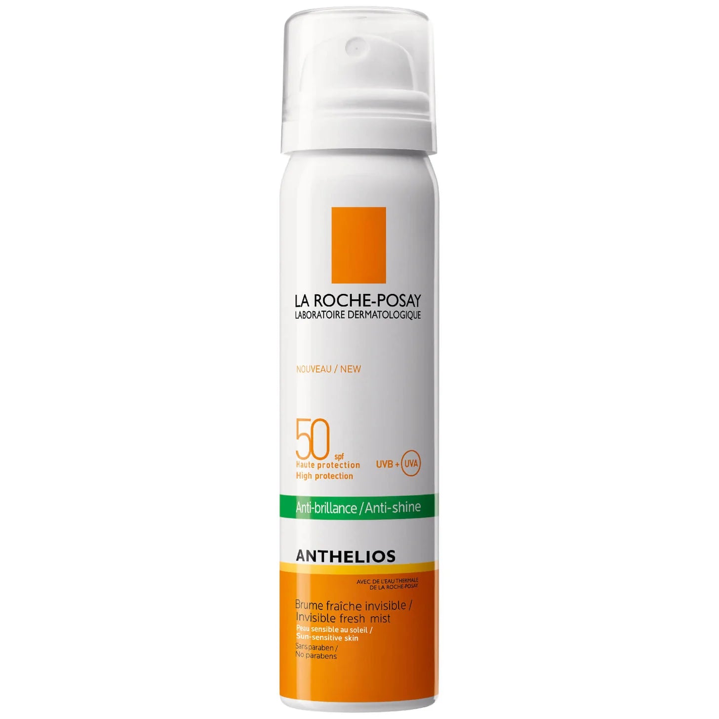 LA ROCHE POSAY ANTHELIOS INVISIBLE FACE MIST SPRAY ANTISHINE SPF50+ 75ML