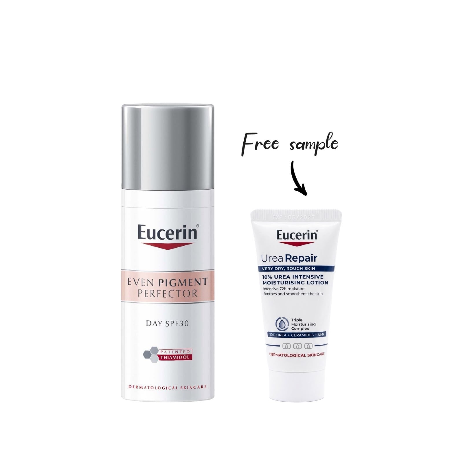 EUCERIN EVEN PIGMENT PERFECTOR DAY CREAM SPF 30 50 ML + Free Sample