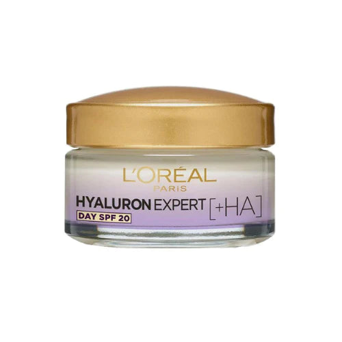 LOREAL HYALURON EXPERT MOISTURISER AND PLUMPING ANTI-AGING DAY CREAM WITH HYALURONIC ACID 50ML