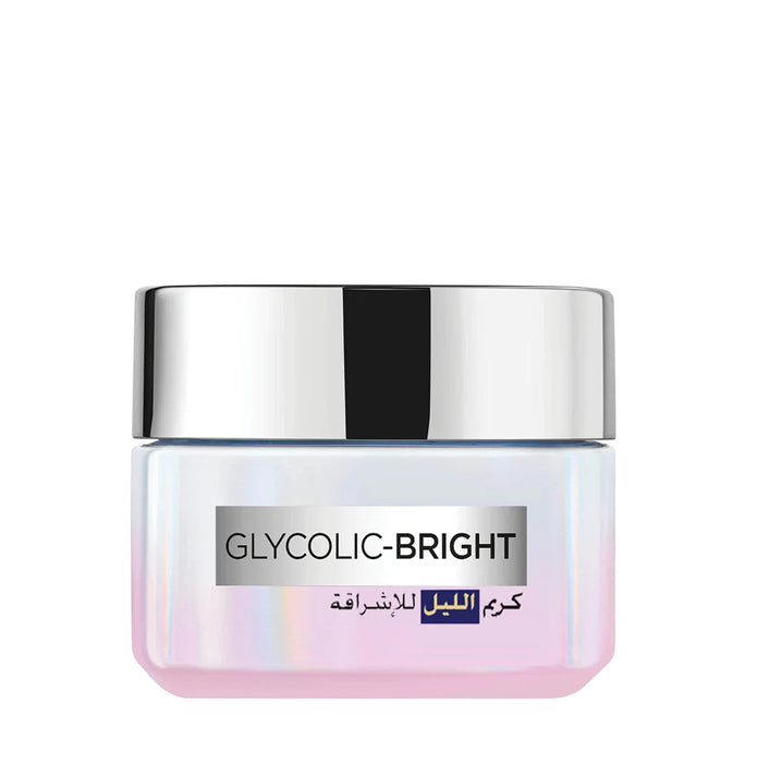 LOREAL GLYCOLIC BRIGHT GLOWING NIGHT CREAM 50ML