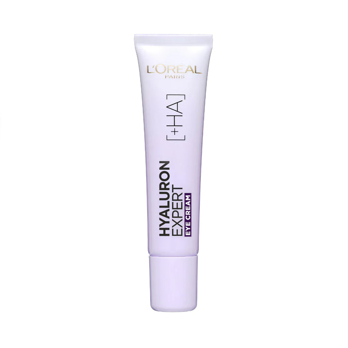 LOREAL HYALURON EXPERT MOISTURISER AND ANTI-AGING EYE CREAM WITH HYALURONIC ACID 15ML