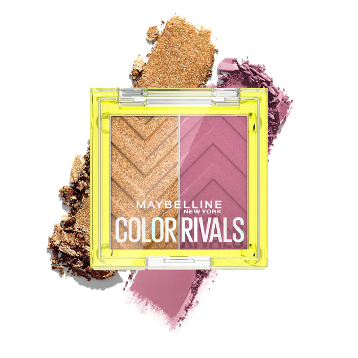 MAYBELLINE COLOR RIVALS WATERPROOF EYESHADOW PALETTE DUO