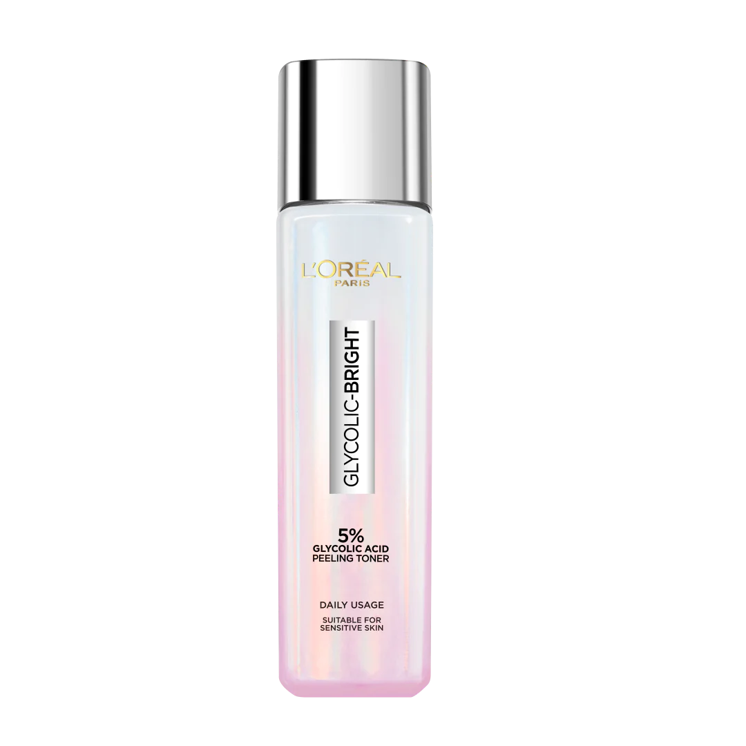 LOREAL 5% GLYCOLIC ACID PEELING TONER FOR INSTANT GLOWING SKIN