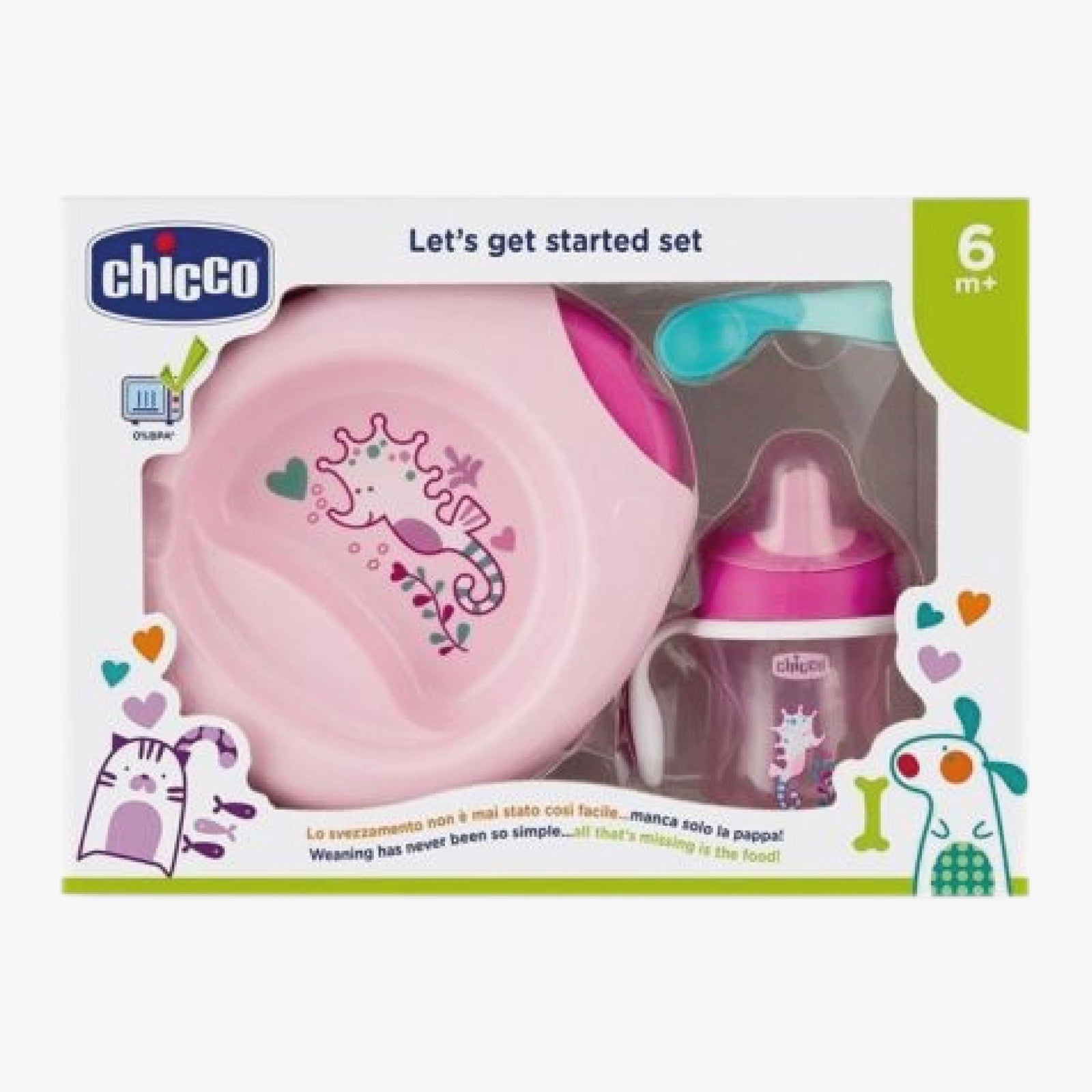 CHICCO LETS GET STARTED SET 6M +