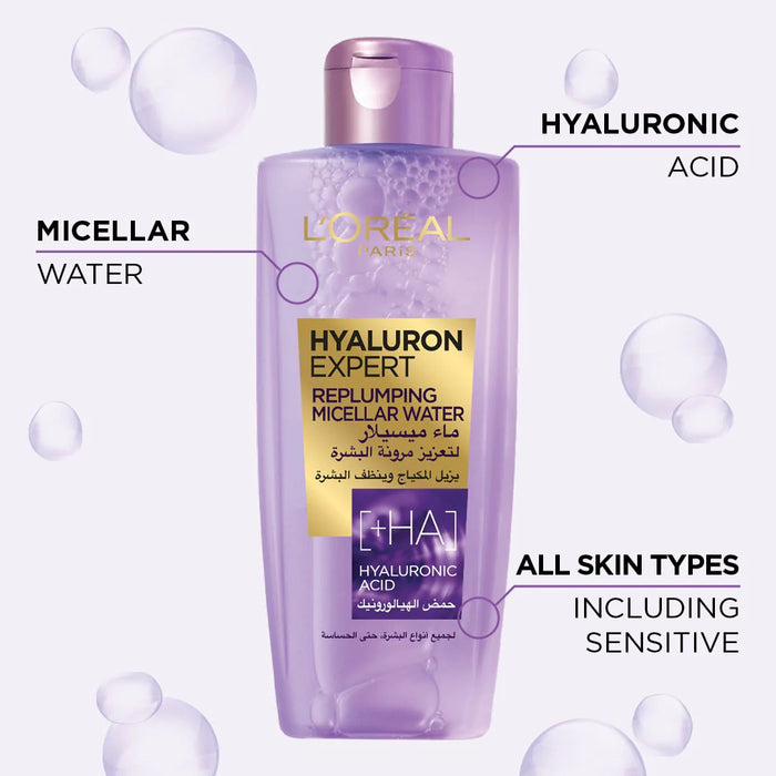 LOREAL HYALURON EXPERT REPLUMPING MICELLAR 200ML