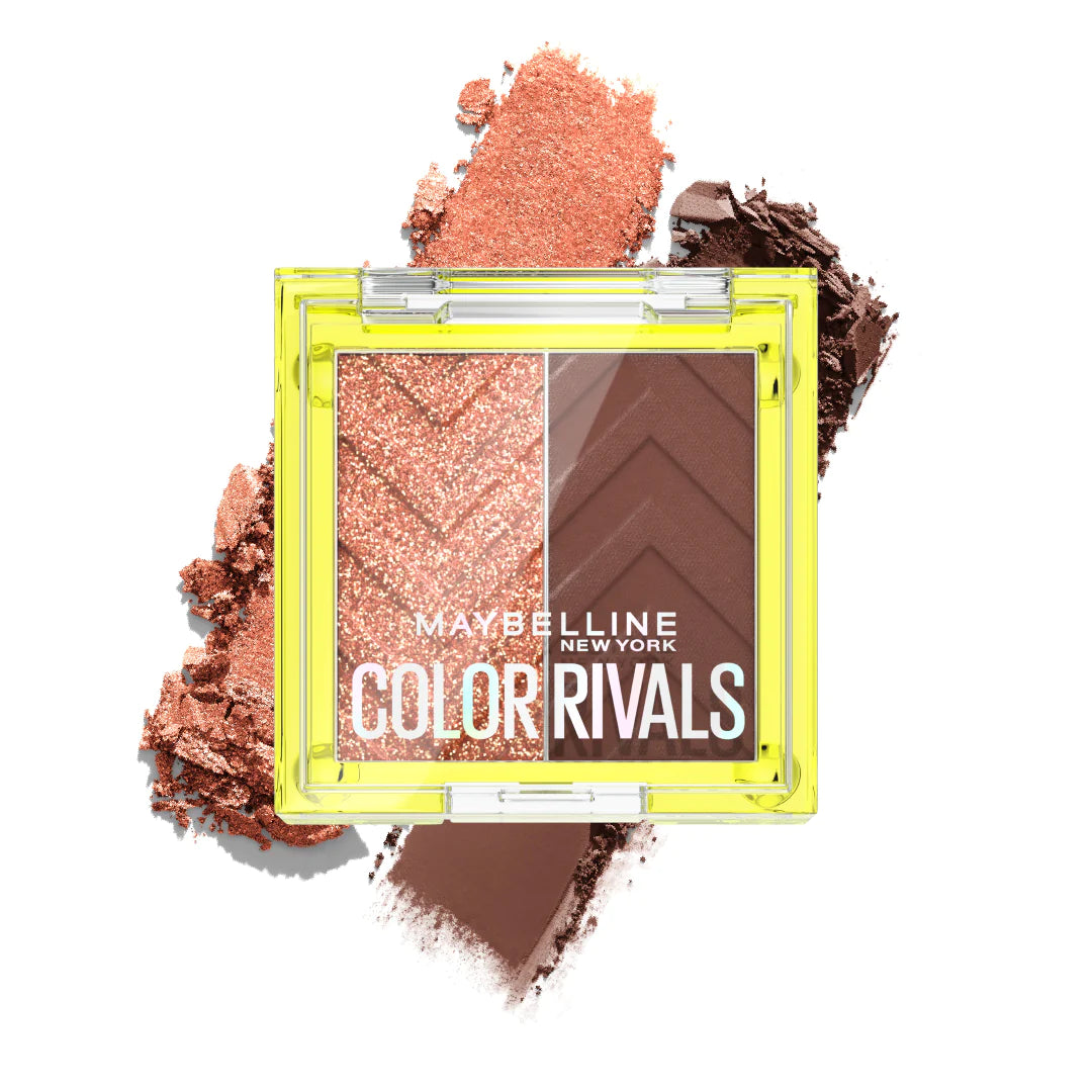MAYBELLINE COLOR RIVALS WATERPROOF EYESHADOW PALETTE DUO