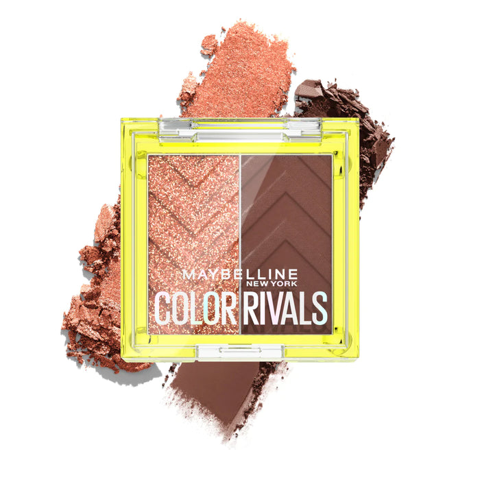 MAYBELLINE COLOR RIVALS WATERPROOF EYESHADOW PALETTE DUO