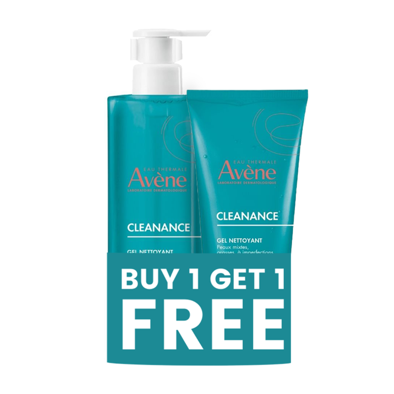 Avene Buy 1 Get 1  Buy Avene Cleanance cleansing gel 400ml Get Cleanance cleansing gel 200ml