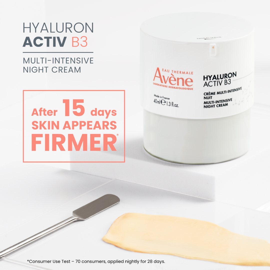 Avene Hyaluron B3 Multi Intensive Night Cream 50ML + FREE Avene Hyaluron B3 Serum 10ML