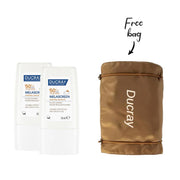 Buy 2 DUCRAY Melascreen Control Invisible Fluid SPF50+ 30 ml+ FREE Pouch