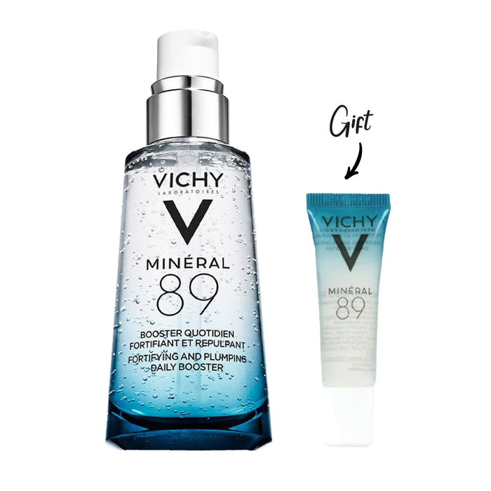 Vichy Mineral 89 Serum 50ml + FREE Vichy Mineral 89 10ML