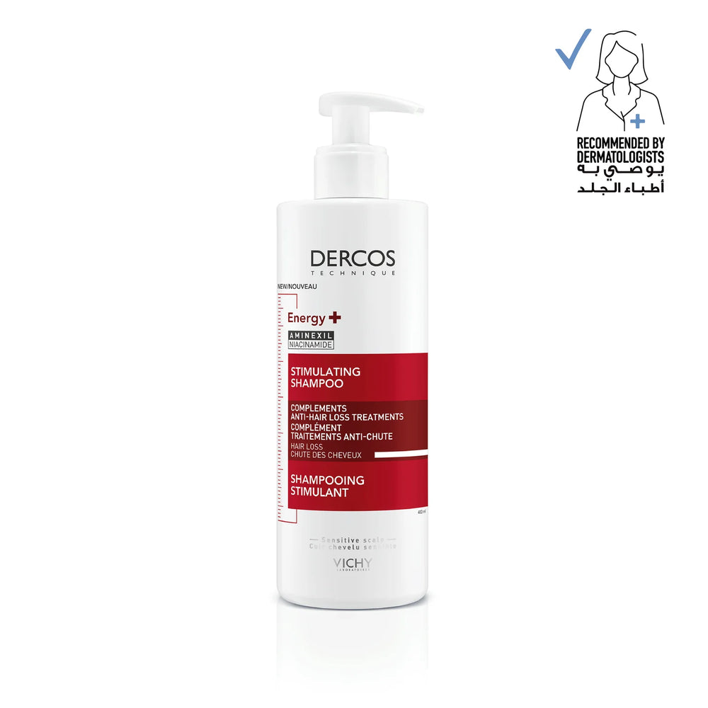 VICHY DERCOS ENERGISING SHAMPOO-A COMPLEMENT TO HAIR-LOSS TREATMENTS