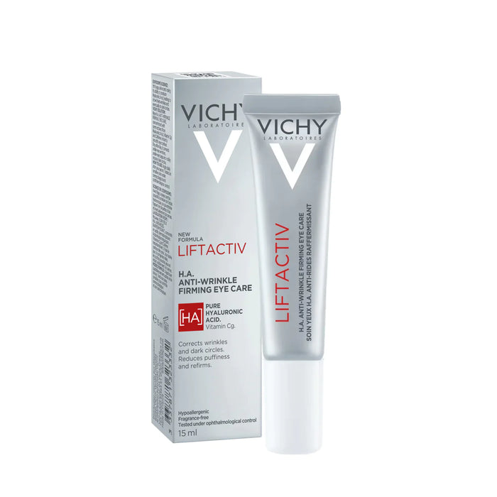 VICHY LIFTACTIV H.A ANTI WRINKLE FIRMING EYE CREAM FOR DARK CIRCLES 15ML