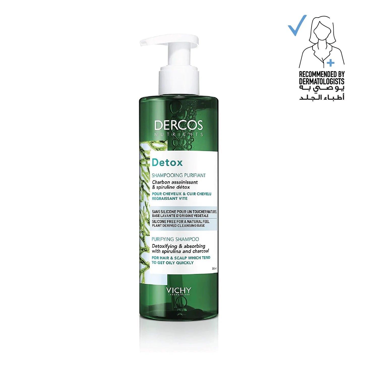 VICHY DERCOS NUTRIENTS DETOX SHAMPOO 250ML
