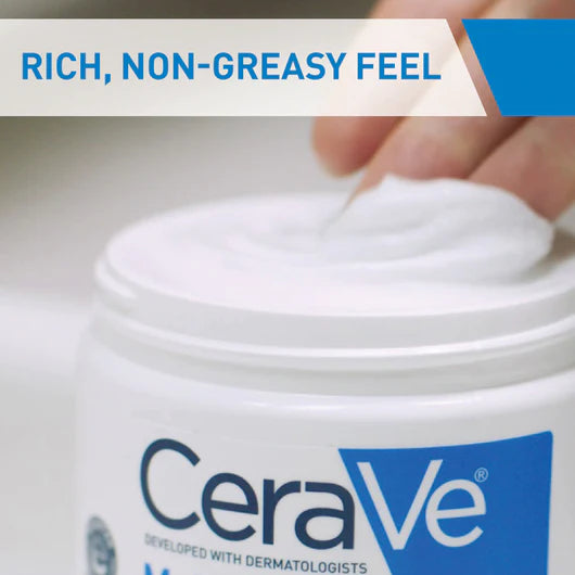 CERAVE MOISTURIZING CREAM | 48H BODY AND FACE MOISTURIZER FOR DRY TO VERY DRY SKIN 340G