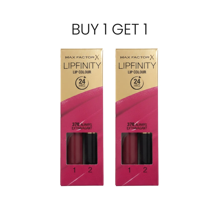 Buy 1 Get 1 FREE Maxfactor Lipfinity Color+ GLoss