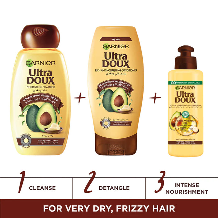 ULTRA DOUX AVOCADO OIL & SHEA BUTTER SHAMPOO