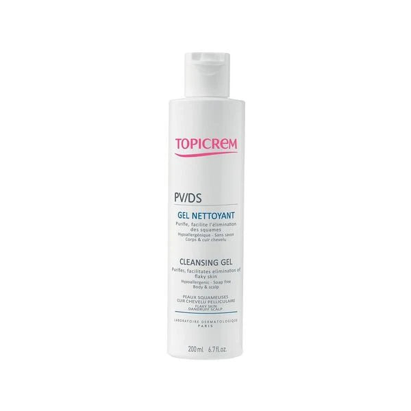 TOPICREM PV/DS CLEANSING GEL 200ML