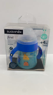 Suavinex Feeding Bottle with Handle and Silicone Spout 150ML