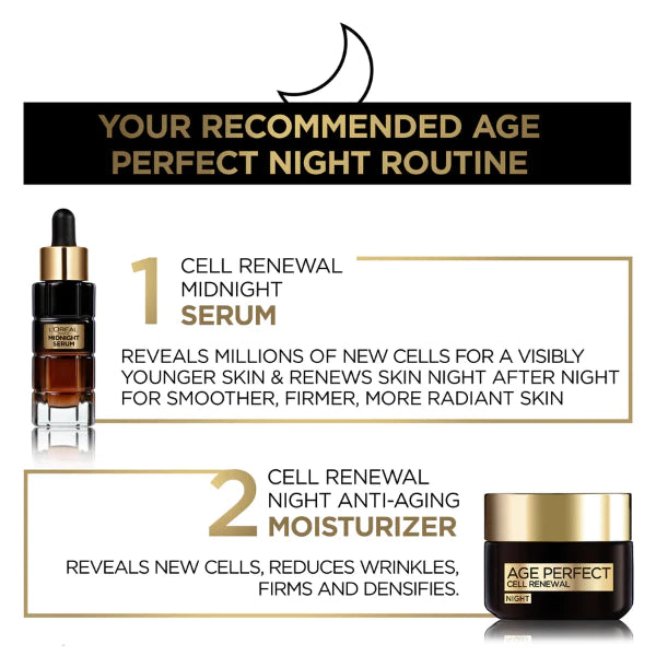 LOREAL AGE PERFECT CELL RENEWAL - NIGHT CREAM 50ML