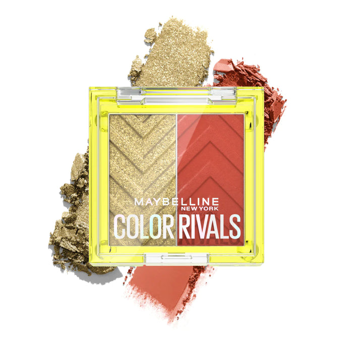 MAYBELLINE COLOR RIVALS WATERPROOF EYESHADOW PALETTE DUO