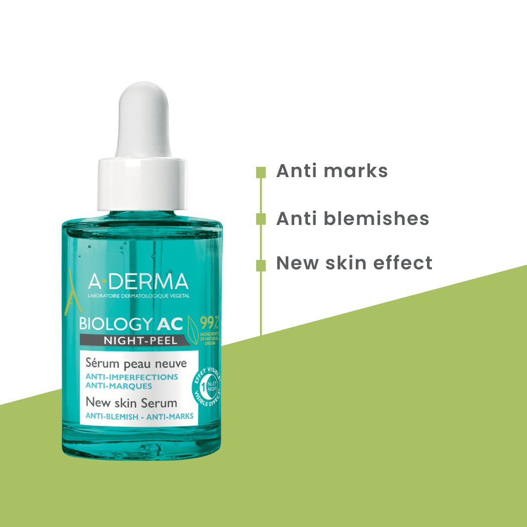 Aderma Biology AC Night Peel Serum 30ML