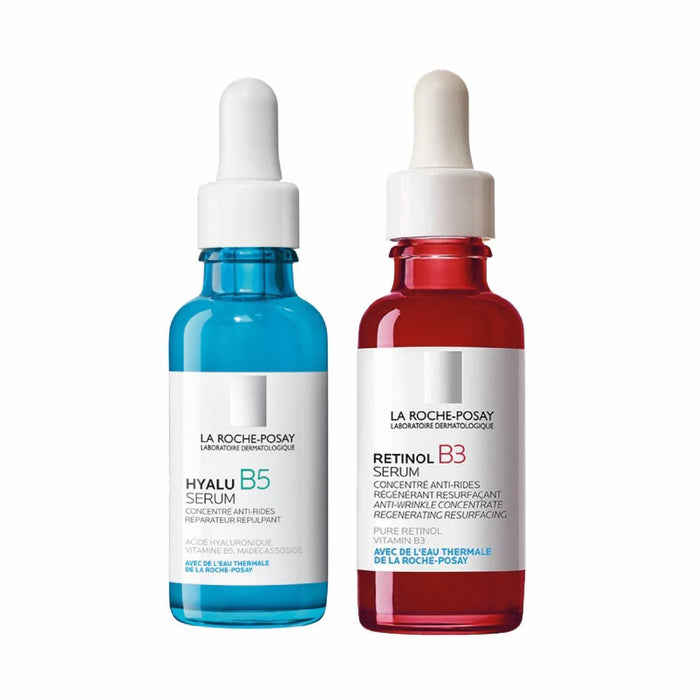 LA ROCHE POSAY HYALU B5 SERUM 30ML+LRP RETINOL B3 SERUM 30ML