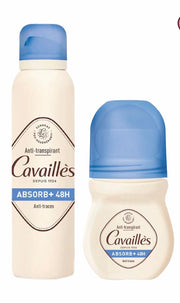 ROGE CAVAILLES ABSORB+ 48H ACTION DEODORANT ROLL-ON 50ML+SPRAY 150ML