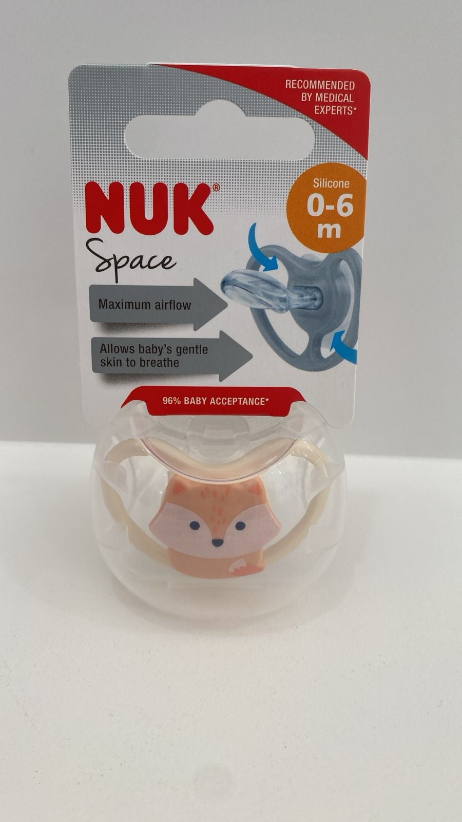 Nuk Orthodontic Pacifier 0-6M