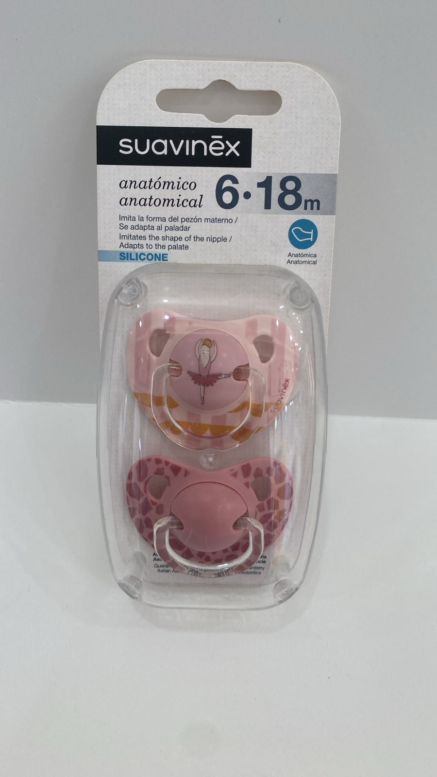 Suavinex Baby 2xSoother 6-18M