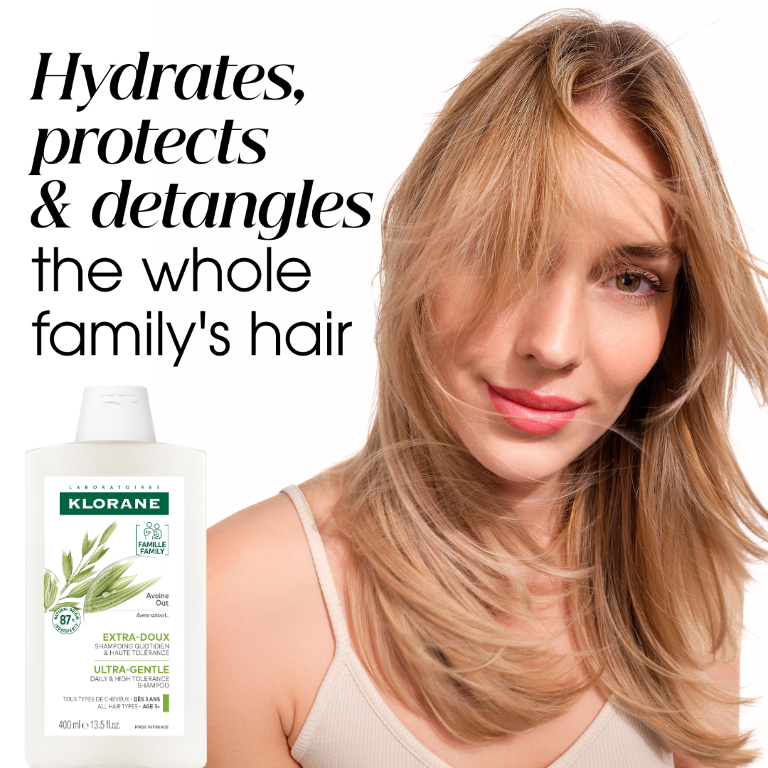 KLORANE Ultra-Gentle Shampoo with Oat Milk Buy 2 Get 1 FREE