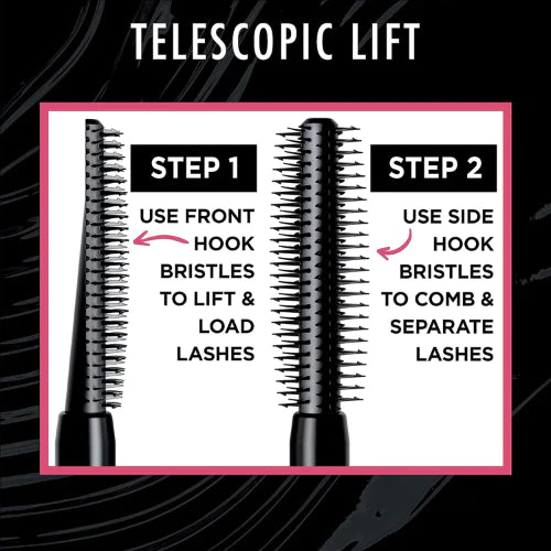 LOREAL TELESCOPIC LIFT WASHABLE MASCARA 36HR