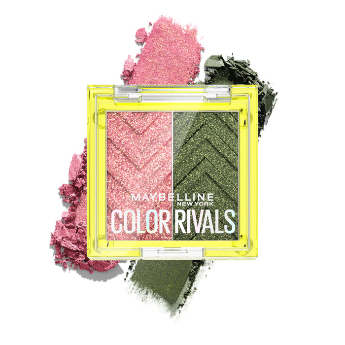 MAYBELLINE COLOR RIVALS WATERPROOF EYESHADOW PALETTE DUO