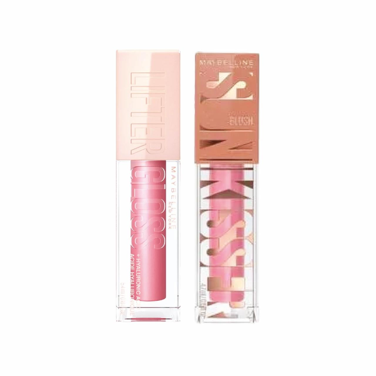 MAYBELLINE LIFTER GLOSS+ MAYBELLINE SUN KISSER LIQUID BLUSH