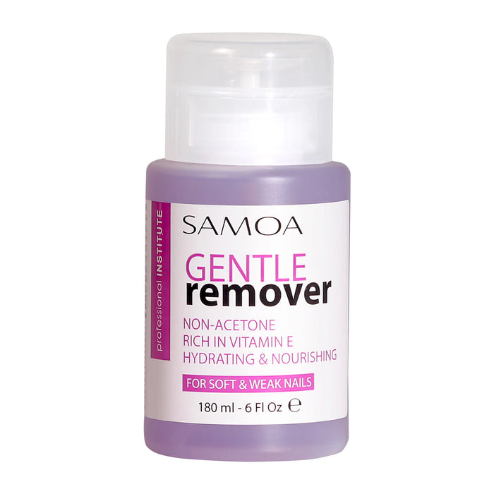 SAMOA Gentle Remover - Non-Acetone - Soft & Weak Nails - 180ml