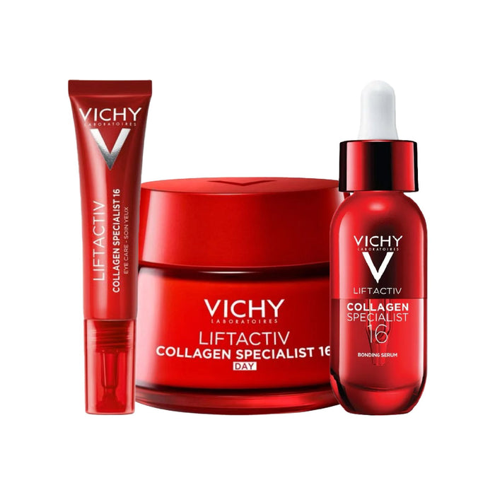 Vichy Liftactive Collagen Specialist Eye Cream + Day Cream 50ML+ Serum 30ML
