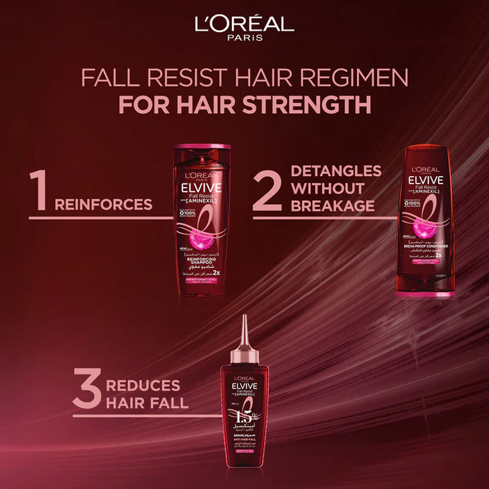 LOREAL ELVIVE FALL RESIST ANTI HAIR-FALL SHAMPOO WITH AMINEXIL