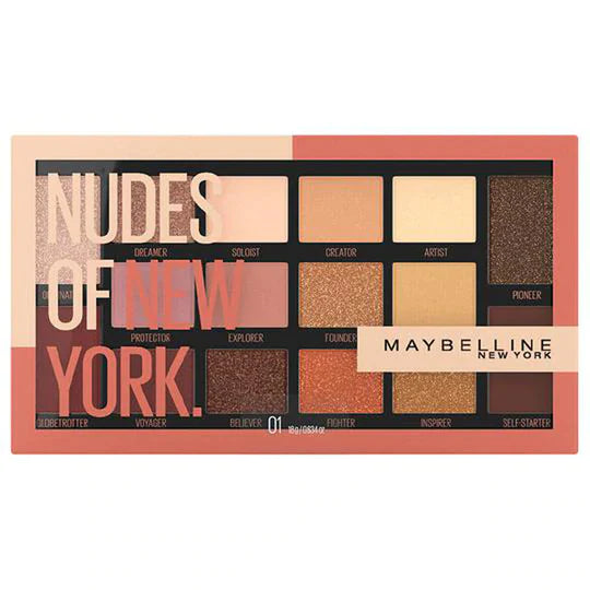 MAYBELLINE NUDES OF NEW YORK EYESHADOW PALETTE