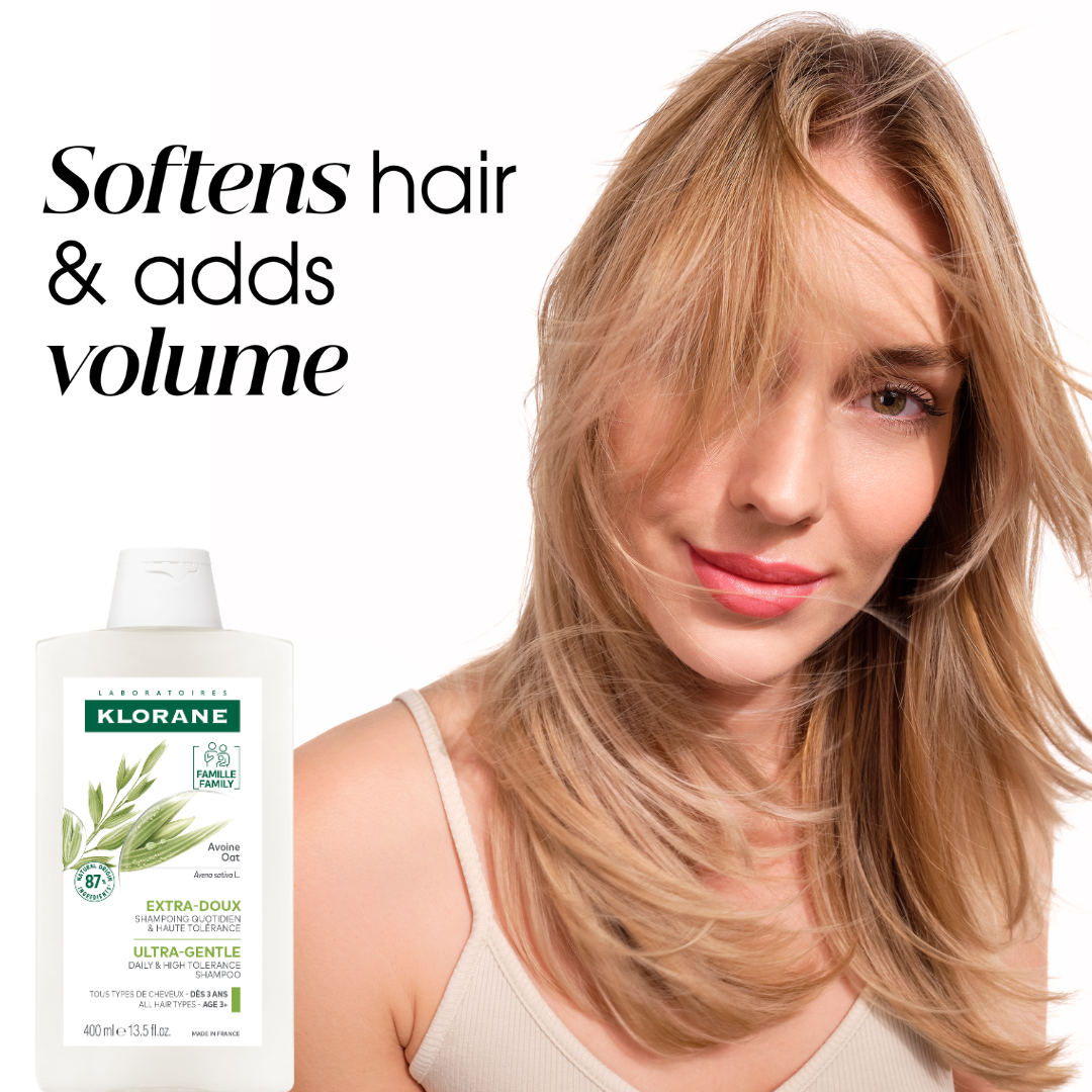 KLORANE Ultra-Gentle Shampoo with Oat Milk Buy 2 Get 1 FREE