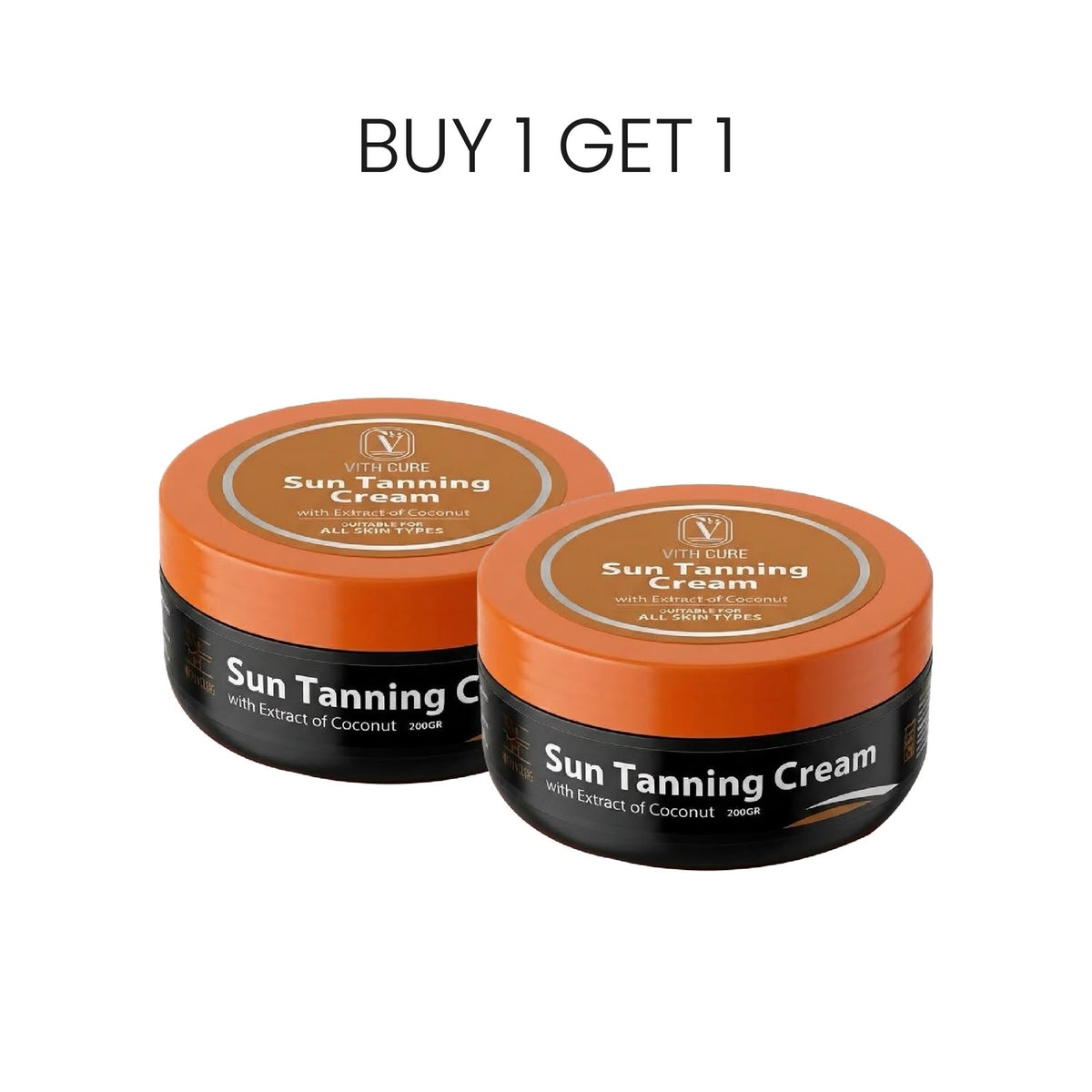 Buy 1 Get 1 Free VitaCure Sun Tanning Cream