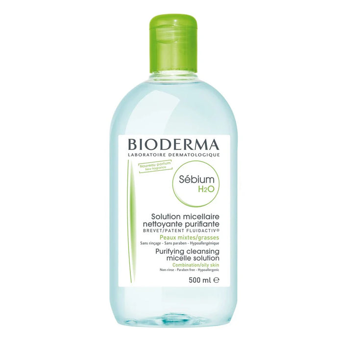 BIODERMA SEBIUM H2O PURIFYING CLEANSING MICELLAR WATER MAKE-UP REMOVER - COMBINATION TO OILY SKIN