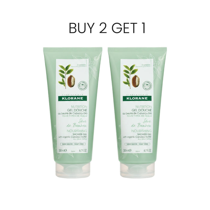 Buy 1 Get 1 Free Klorane Gel Douche Seve De Bambo 200ML