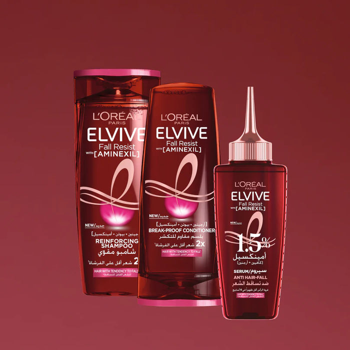 LOREAL ELVIVE FALL RESIST ANTI HAIR-FALL SHAMPOO WITH AMINEXIL