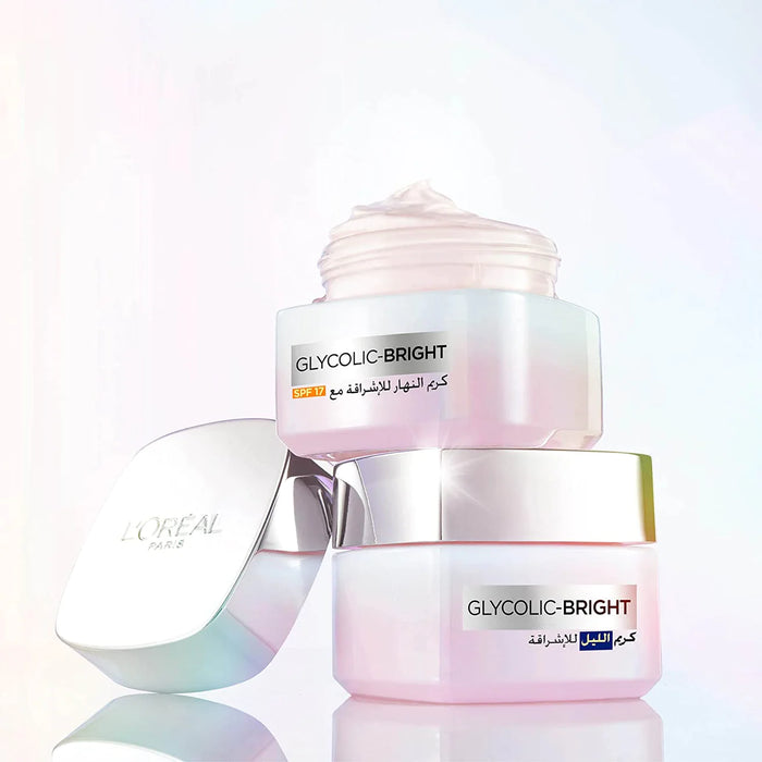 LOREAL GLYCOLIC BRIGHT GLOWING NIGHT CREAM 50ML