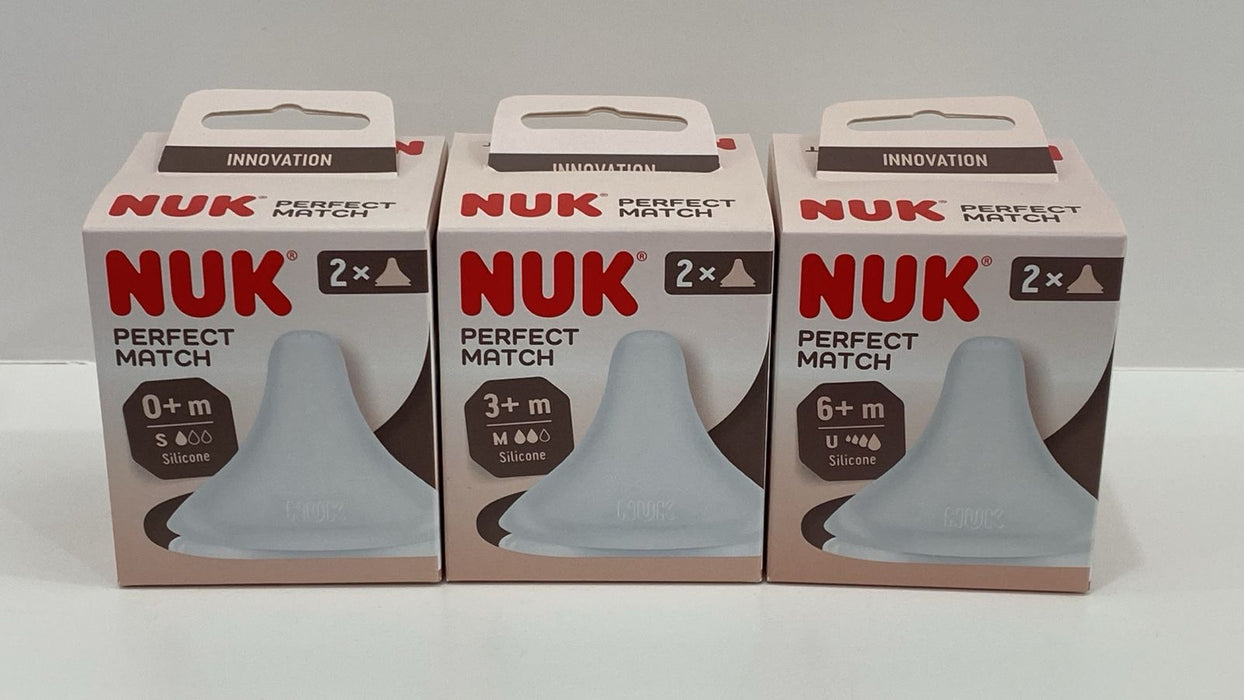 Nuk Perfect Match 2x Silicone