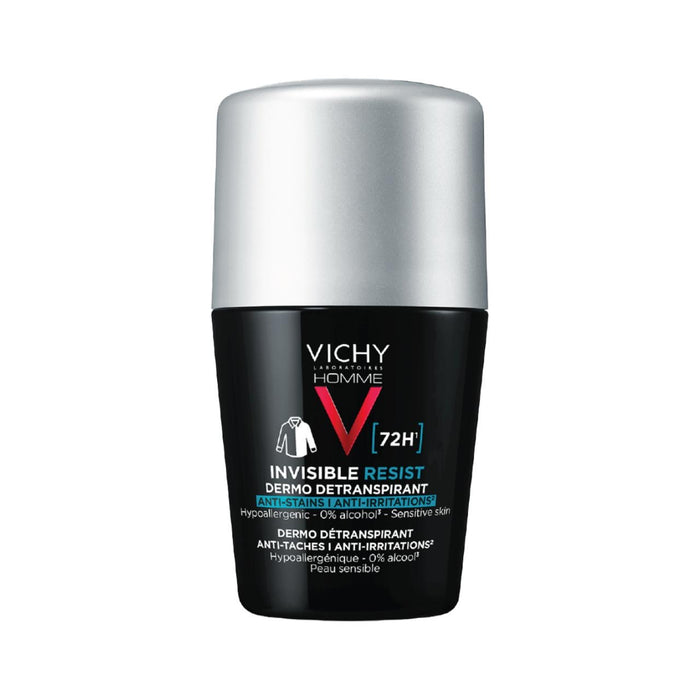 Vichy Roll on Homme Invisible Resist 72H Antistains/ Anti-irritations 50ml