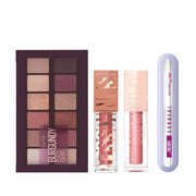 20% OFF Maybelline The Burgundy Bar+ Sun Kisser 03 + Lifter Gloss 03+ Mascara Surreal